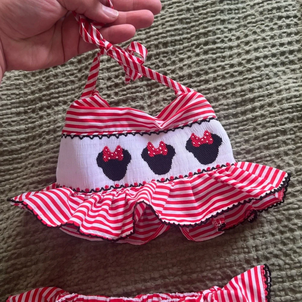 Eliza James Minnie Mouse Swim Suit Size 6 M